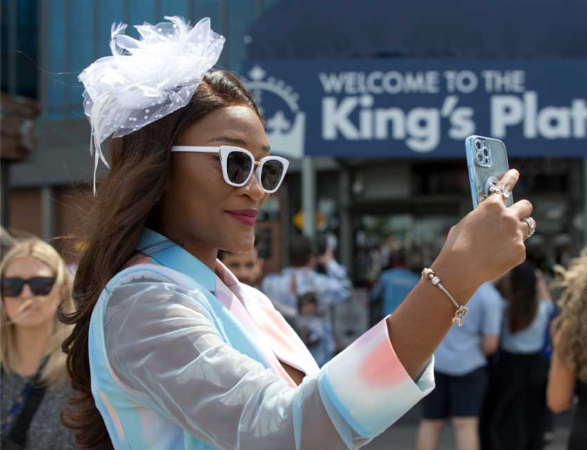 Selfie At The Kings Plate