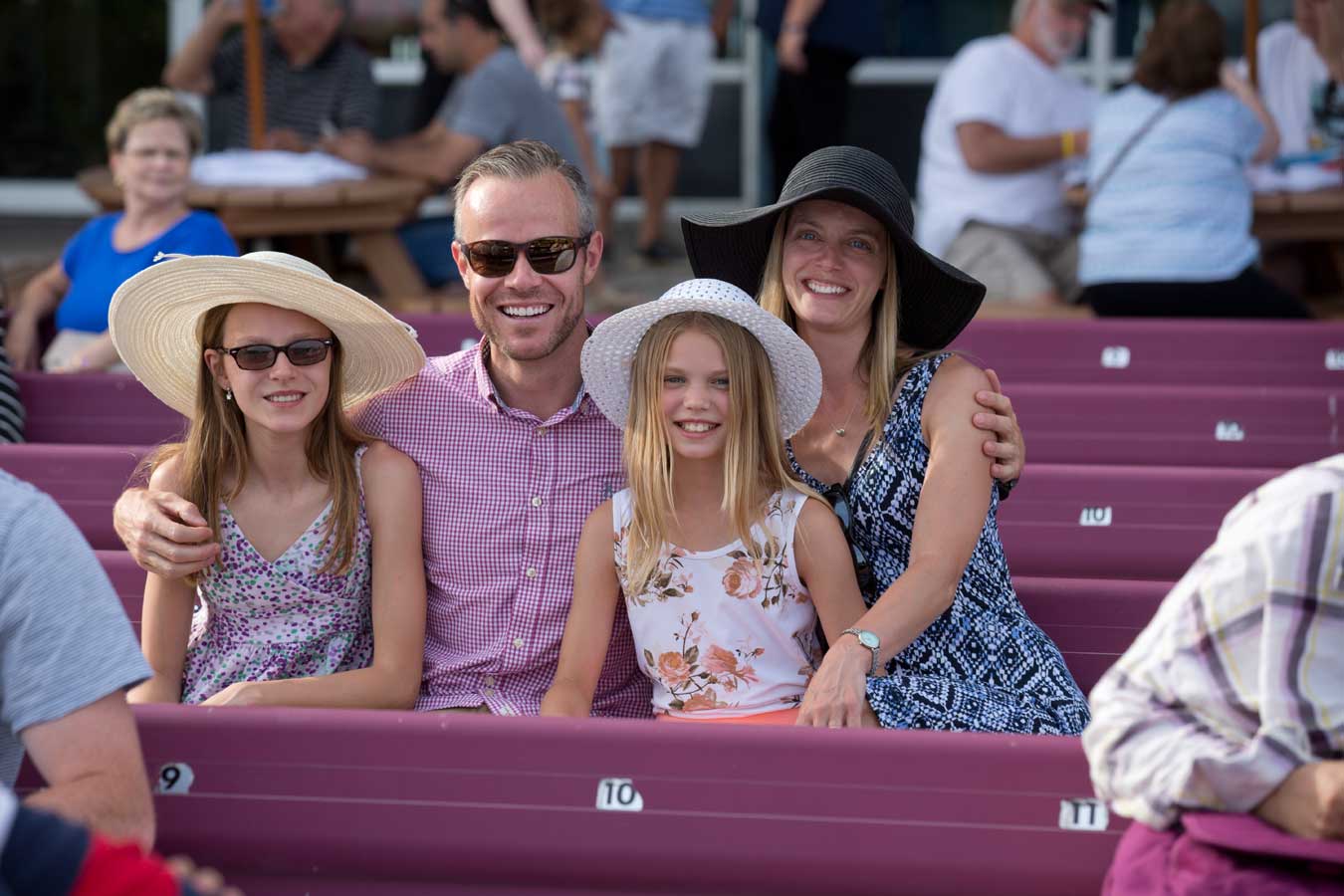A Family enjoying at the Mohawk Million