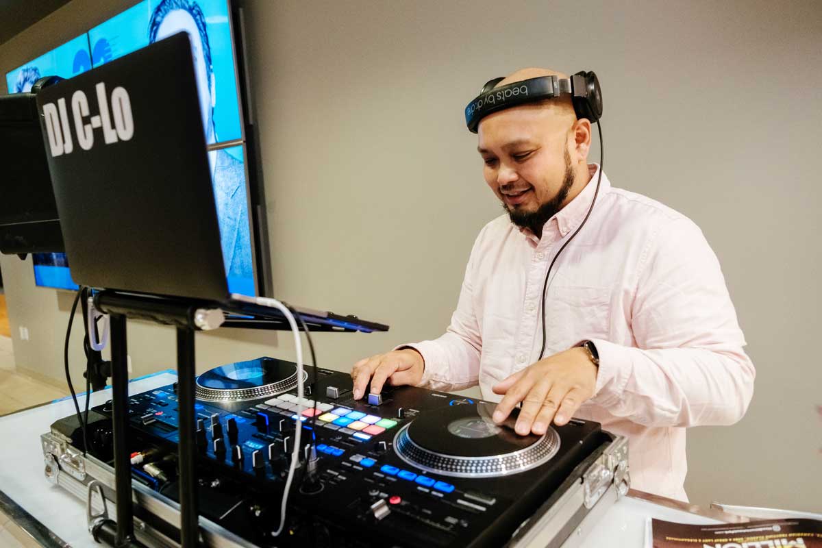 DJ at Mohawk Million at Woodbine Mohawk Park