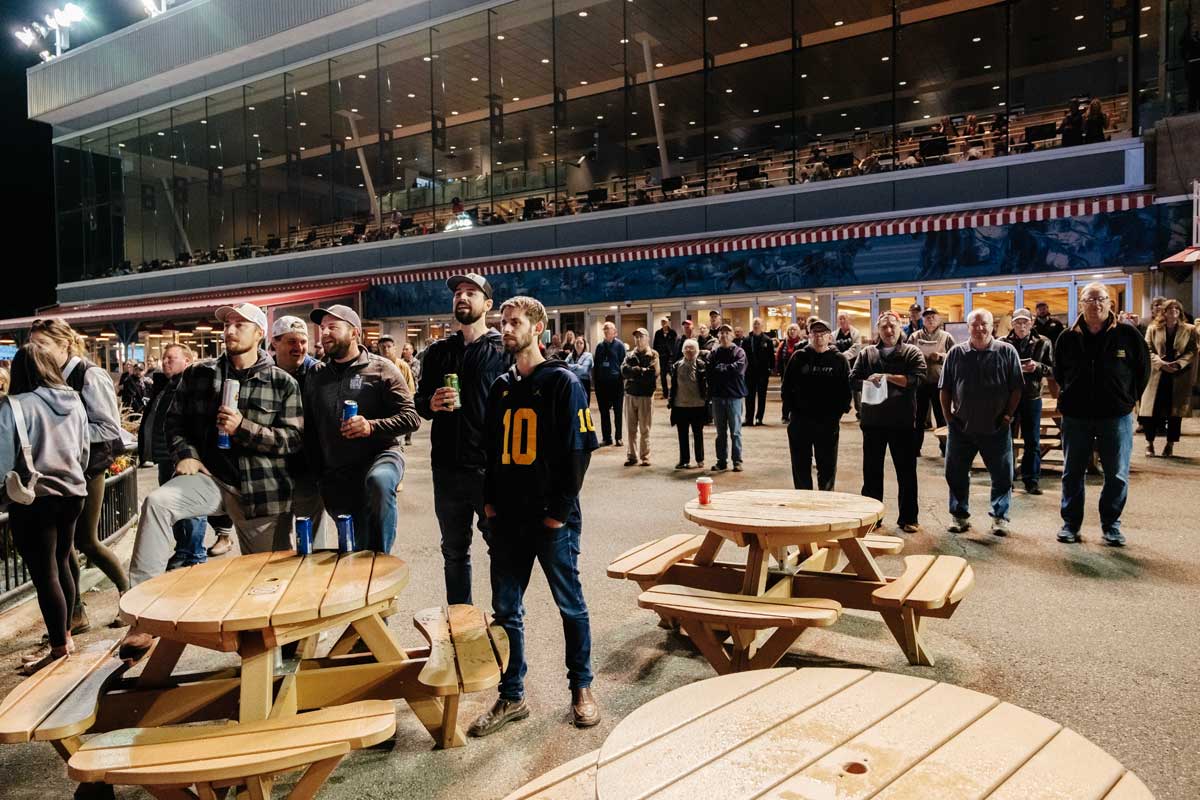 Spectators at Mohawk Million at Woodbine Mohawk Park