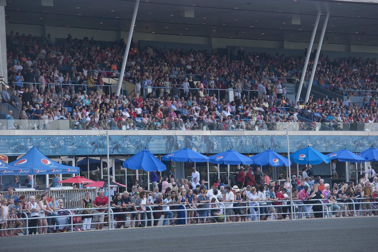 Grandstand at Woodbine Mohawk Park