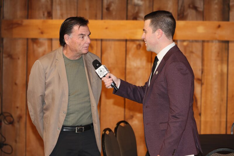Jack Darling interviewed at Breeders Crown draw.